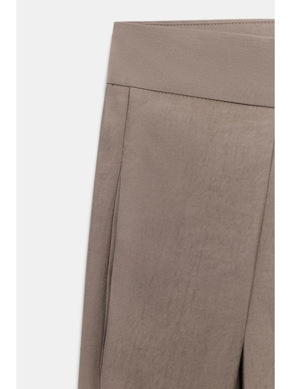 ZARA ZW COLLECTION PLEATED WIDE LEG PANTS - Picture 6 of 6